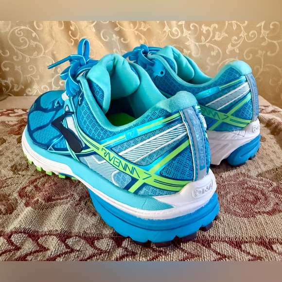 Brooks Ravenna 7 Womens Size 8.5 Blue Green Training Running Shoes Like New - Picture 5 of 14